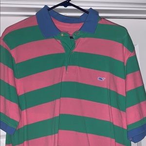 men’s vineyard vines collared shirt